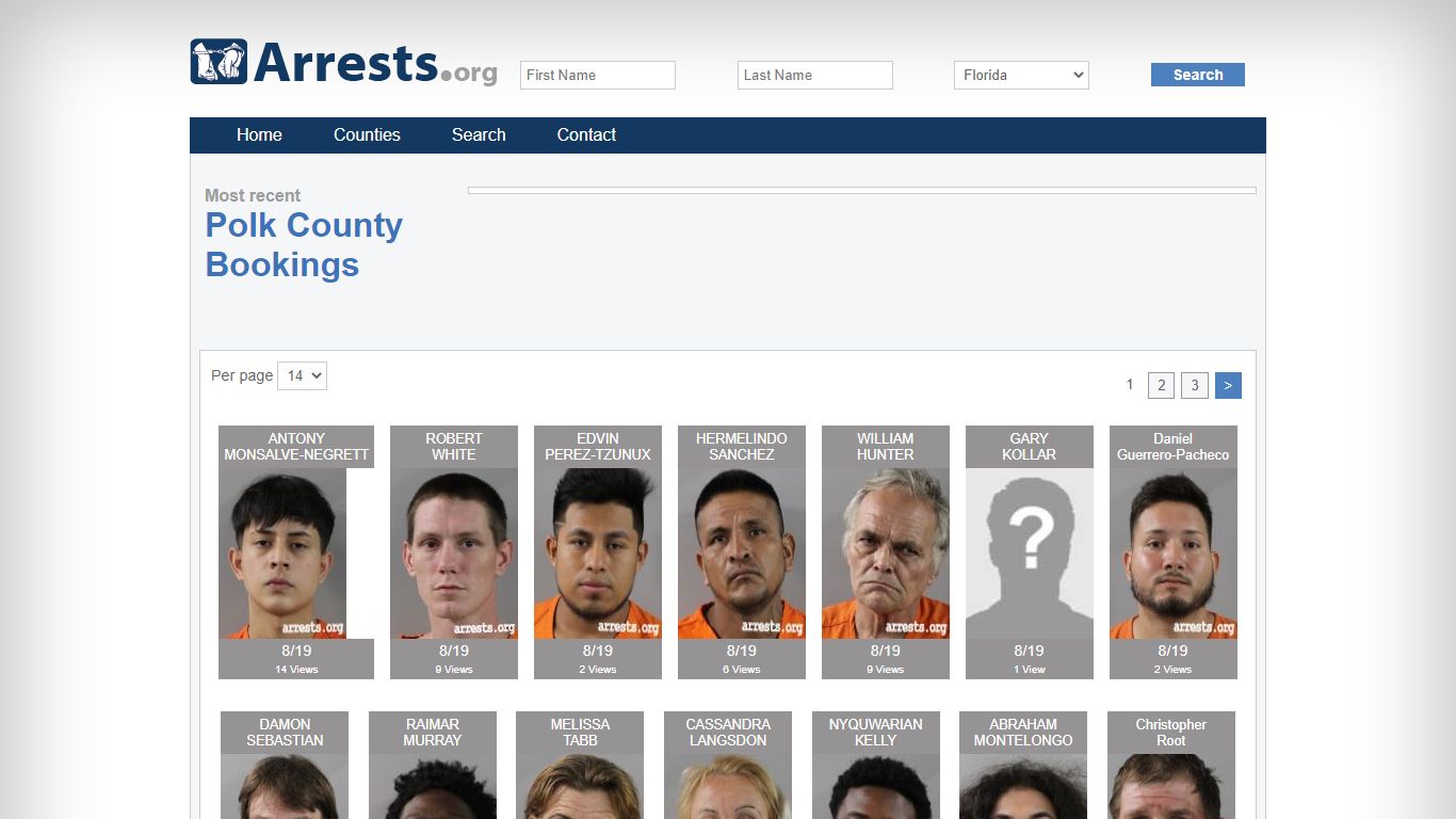 Polk County Arrests and Inmate Search