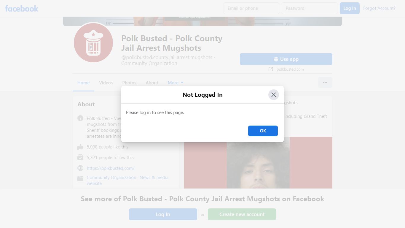 Polk Busted - Polk County Jail Arrest Mugshots - Home - Facebook